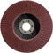 Bosch Accessories Professional 2608603712 Standard-Fächerschleifscheibe für Metall 115mm K40, 40