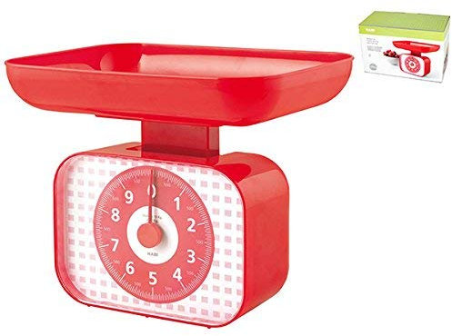 HABI 294 Waage Küche mechanisch ABS, 10 kg, rot
