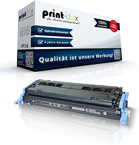 Print-Klex Tonerkartusche kompatibel für HP Color LaserJet 1600 Color LaserJet 2600 Color LaserJet 2600 N Color Laserjet 2600 Series Q6000A Black Schwarz