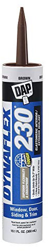 DAP DYNAFLEX 230 Premium-Elastomer-Innen-/Außendichtstoff: 10.1 fl oz. (Braun)