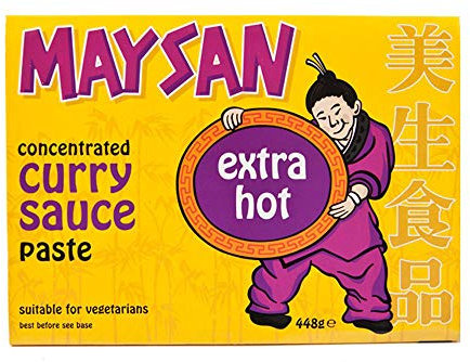 Maysan Extra Hot Curry Sauce Paste, 448 g