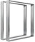 KTC Tec Tischgestell Edelstahl TR 80x20 700 Untergestell Kufen Tischuntergestell, 2 STK