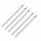 Beauty7-5 Stück Sterile Keimfrei Einmalige Piercing Nadel Piercingkanüle mit Medizinischem 316L Edelstahl für Nabel Nase Ohr Mund(10G,2,5mm)