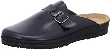 Rohde Neustadt-H Herren Clogs Pantoffel Hausschuh 1511 Blau, Schuhgröße:40 EU