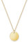 GD GOOD.designs Kette mit Buchstabe B Gold 18 Karat - Wasserfest I Goldkette für Damen mit A-Z Anhänger I Initial Buchstabenkette - Valentinstag-Geschenk für Sie und Ihn