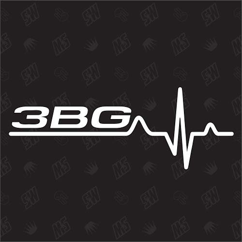speedwerk-motorwear 3BG Herzschlag - Sticker