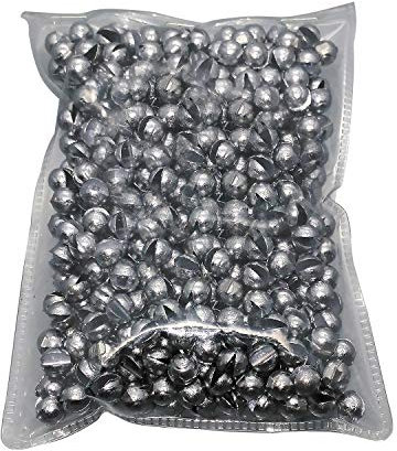 LSHEL Angel Blei, Bleischrot 500 Stück Abnehmbar Angelblei Set, 1.0 g