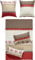 Erwin Müller Bettwäsche, Bettgarnitur Flanell Herz, Norweger-Muster braun-rot Größe 135x200 cm (80x80 cm) - flauschig warm, temparaturausgleichend, pflegeleicht, mit praktischem Reißverschluss (weiter