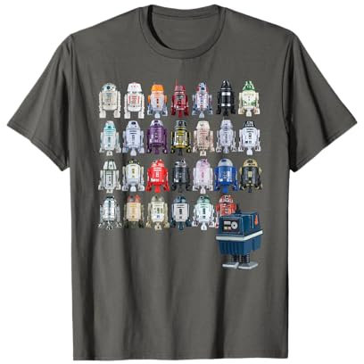 Star Wars Droids R2-D2 and Astromech Gonk T-Shirt