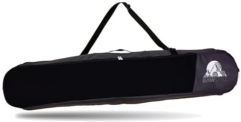 Rawstyle Snowboard Tasche, Boardbag, Snowboardbag, Modell 2 (schwarz (150cm))