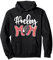 Hockey Mom, Leopard Ice Hockey Mama, Mothers Day Hockey Mom Pullover Hoodie