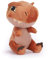 Posh Paws 49001ENV Jurassic World Tyrannosaurus Rex Plischtier, 18 cm, Orange