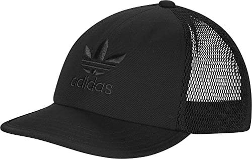 adidas originals Unisex Cap with a Visor, Black, OSFM