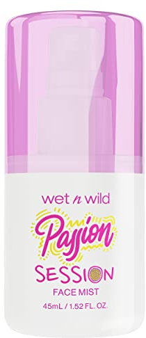 wet n wild, Face Mist Wild Crush Passion Collection, 3-in-1 Face Primer Mist, Setting Spray und Refresher, mit Kamille- und Gurkenextrakt und Grüntee-Extrakt, Passion Session