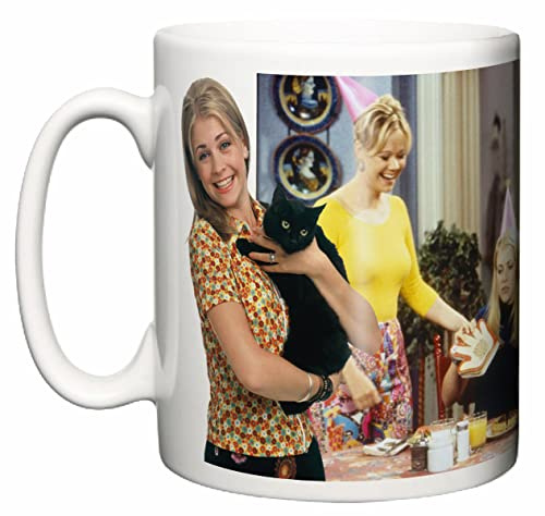 Image is Everything IiE, Sabrina The Teenage Witch American TV Sitcom Ciocia Zelda Hilda Salem 1996 Ceramic Coffee 11oz Mug Gift