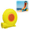 YUENFONG Souffleurs Gonflables, 220-240V Pompes pour Châteaux Gonflables, Électrique Gonflable Avec 450W Souffleur(450m³ / h 1750pa, jaune)