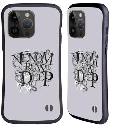 Head Case Designs Offizielle WWE Venom Runs Deep Randy Orton Hybride Handyhülle Hülle Huelle kompatibel mit Apple iPhone 15 Pro Max