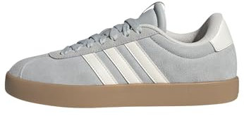 adidas Mujer VL Court 3.0 Shoes, Wonder Silver/Off White/Gum, 39 1/3 EU