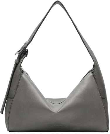 Liebeskind Berlin Women's M Lou 2 3D Leather Hobo, Iron