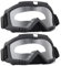 VEghee Motorradbrille, Dirt Bike Off Road, Racing Fahrbrille, Transparente Linse, Winddichte Staubdichte Motocross-Brille, Anti Scratch Motorradbrille zum Radfahren Reiten Klettern Skifahren.
