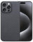 Custodia ultra sottile in fibra di carbonio aramidica per Apple iPhone 16 Pro Max, protezione completa della fotocamera, colore nero