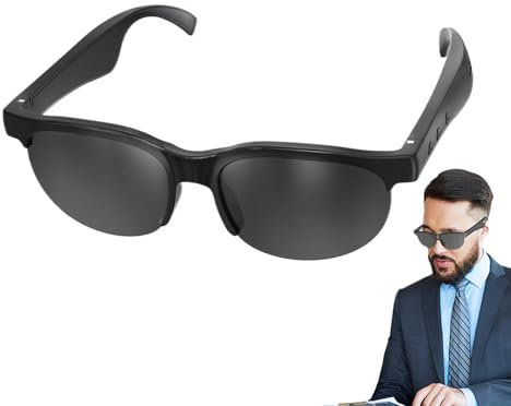 Intelligente Brillen für Simultandolmetschen, Intelligente Brillen für Übersetzer, KI-Übersetzungsbrille, Sprachübersetzungs-Brillengerät für Geschäftsreisen, Reisen, Meetings