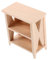 KONTONTY Miniatur-holzmöbel Puppenhaus Holzschrank Miniatur-bücherregal Ornament Platzierung in Ihrem Haus