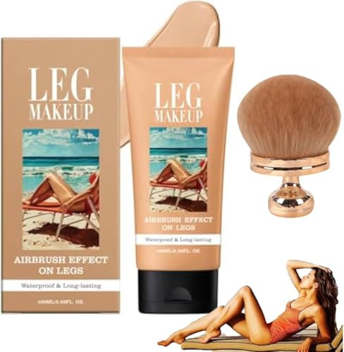 Body Coverage Perfector, Körper Make up Wasserfest for Legs, Wasserfest, Schweißfest, Body Coverage Perfector für Beine, Tattoo Abdecken Wasserfest (#02)