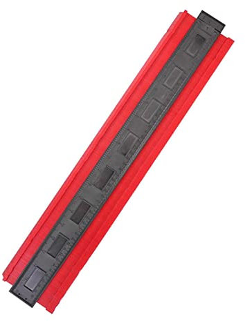 LEADSDGE Saker-Konturenlehre, Profilwerkzeug, verstellbar, präzise Kopie, unregelmäßige Form, Duplikator, Heimwerker, Konstruktionsmarker, Lineal