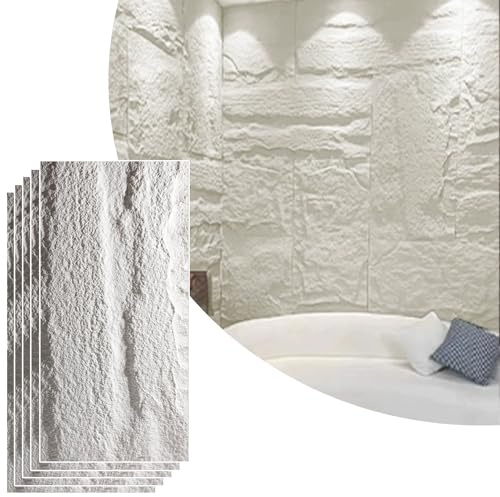 Panneau mural imitation pierre, revêtement mural imperméable en polyuréthane pour intérieur et extérieur, panneau de décoration murale 3D, revêtement en pierre empilée
