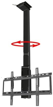 Motorised TV Bracket Stand - 360° Rotating Electric TV Lift System, Retractable And Silent, Double Insurance For Greater Safety, Suitable For Most 32-70 Inch Flat-panel TVs