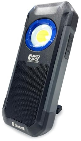 Autojack LED Work Light with Bluetooth Speaker 500LM, Rechargeable Magnetic
