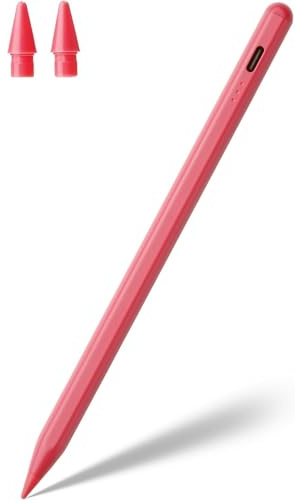 Eingabestift für AMZ Fire Tablet Pen für Fire Max 11, Fire HD 10 alle Tablets, Stylus für iPad/Samsung/Surface/Xiaomi/Lenovo/Honor/TCL and Android 15/16 All Touch Devices (Rot)
