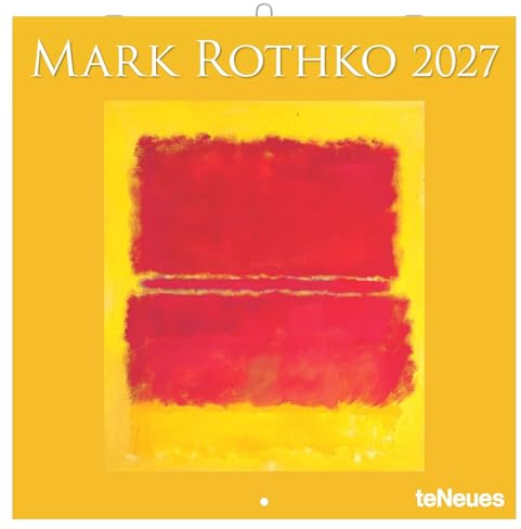 Mark Rothko 2027: Wandkalender 30x30 cm (30x60 cm geöffnet), Kunstkalender mit Meisterwerken des abstrakten Expressionismus