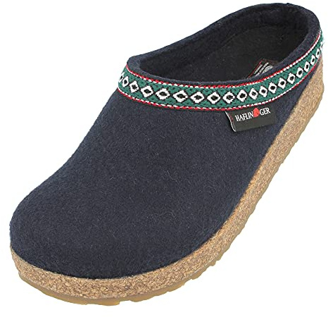 HAFLINGER Grizzly Franzl Filzpantoffel Hausschuh Filzclog