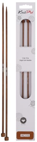 KnitPro Ginger Single Pointed Needles 10 (25cm) | 3.50mm