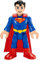 IMAGINEXT DC SUPER FRIENDS Superman XL - 25,4 cm große Figur, bewegliche Gliedmaßen, weicher Stoffumhang, für Kinder von 3 bis 8 Jahren, GPT43