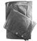 Gardiiflex 3M x 4M Grey Heavy Duty 200GSM Tarpaulin Waterproof Furniture Caravan Cover Sheet UV