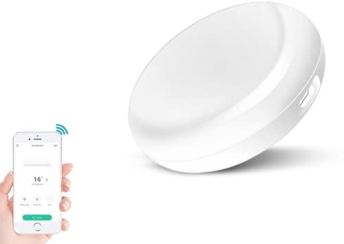 für Tuya WLAN IR Fernbedienung IR Fernbedienung Klimaanlage TV Fernbedienung Infrarot Control Hub Kompatibel mit Alexa und Google Assistant Sprachsteuerung