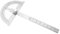 YUMILI Winkelmesser Lineal, 0-180 Grad Edelstahl Winkelmesser Goniometer Winkelsucher Messgerät 15 Cm Lineal Universal-Winkelmesser Für Malerei Zeichnung 80 * 120 Mm