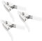 Angoily Backdrop Clips Spring Clamps, White Wedding Dress Clamps, Photography Metal 4 Inch