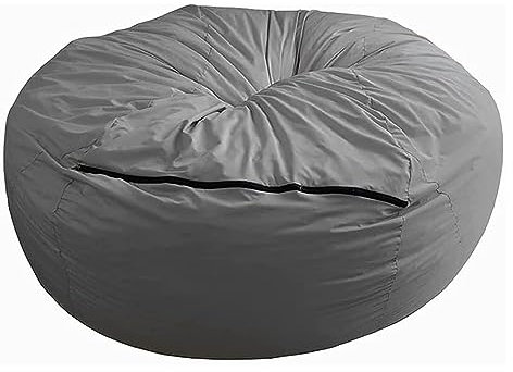 KYOFIS Sitzsack-Innenbezug (ohne Füllstoff), riesiger Sitzsack-Stuhlbezug mit Reißverschluss, langlebiger Ersatzbezug for Befüllen von Schaumstoffperlen(150x75cm)