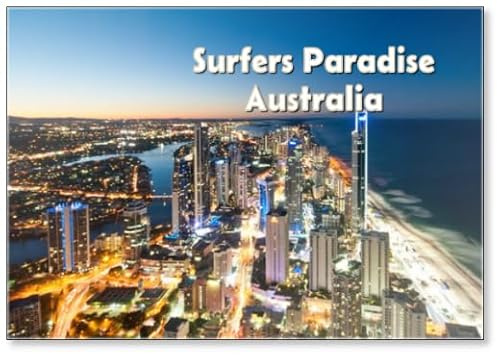 Australia, The Gold Coast, Surfers Paradise, Fridge Magnet