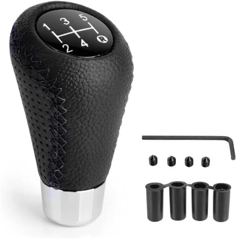 EIZOFKWM Auto Schaltknäufe Schalthebel Für KIA Picanto 2006-2019, Gangschaltung Interieur Schutz Schaltabdeckung Abdeckung Shifter Kopf Cover Zubehör,A