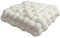 PromCaeruyn Knotenkissen Quadratisches Knotenkissen Kuschelkissen Dekokissen für Büro Schlafzimmer Wohnzimmer Wohnheim Auto Knoten Handgemachtes Kissen Bodenkissen(Cream,40 * 40 * 12cm)