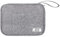 peaceking Kabel Organizer Tasche Groß Wasserdicht – Universal Elektronik Zubehör Etui mit Zwei Ebenen, Tragbar für USB-Kabel, Ladegerät, Powerbank, Kopfhörer, Reiseorganizer aus Oxford-Gewebe(Grau)