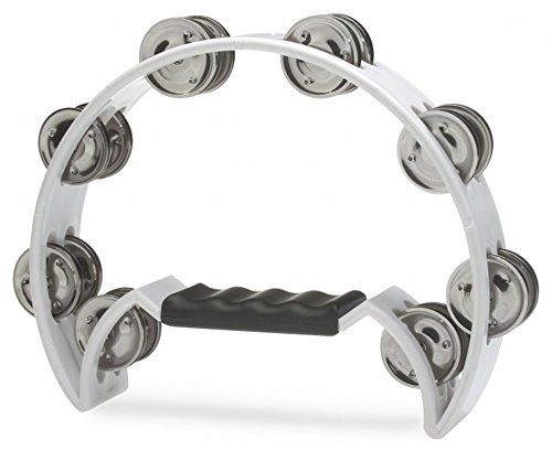 STAGG Cutaway Tambourin,16 Schellen,weiß