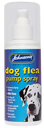 Johnsons Vet Dog Flea Pump Spray, 100 ml