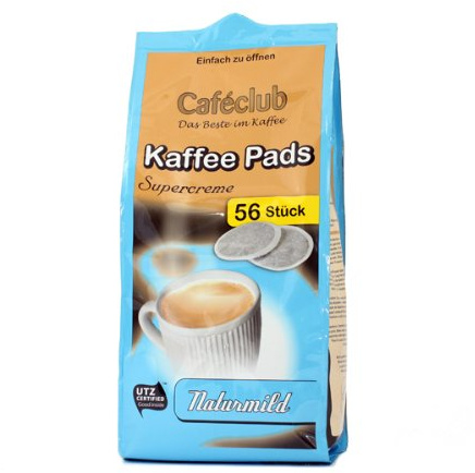 Cafeclub Supercreme VorteilPads Mild KaffeePads 10x56 Stuck