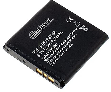 cellePhone Akku Li-Ion kompatibel mit Sony-Ericsson C510 K770i K850i S500 T650 W150 W995 Z770 Z780i (Ersatz für BST-38)